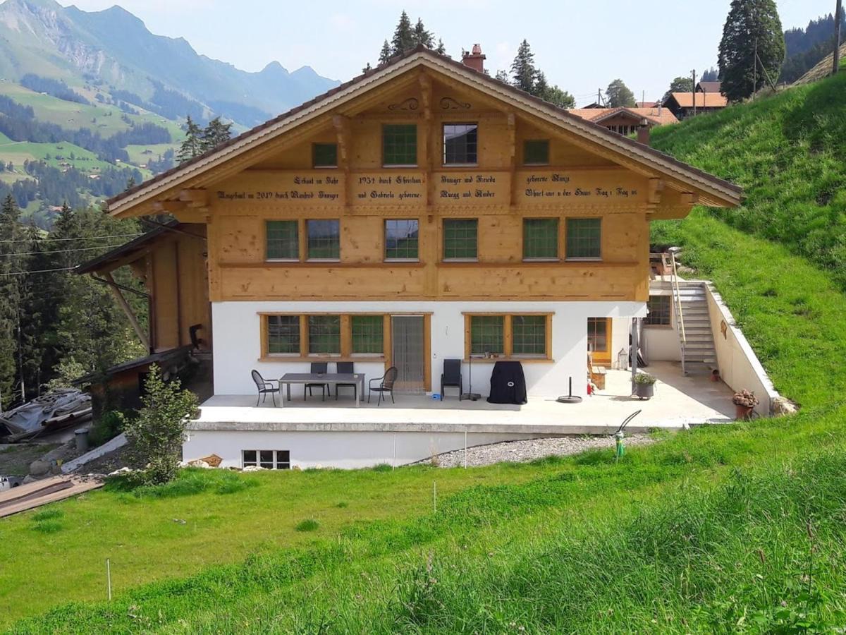 Ferien In Der Bergwelt Von Adelboden Exterior foto